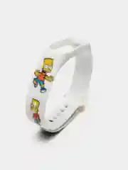 Золотой силиконовый ремешок с принтом для Xiaomi Mi Band 7 / 3 / 4 / 5 / 6