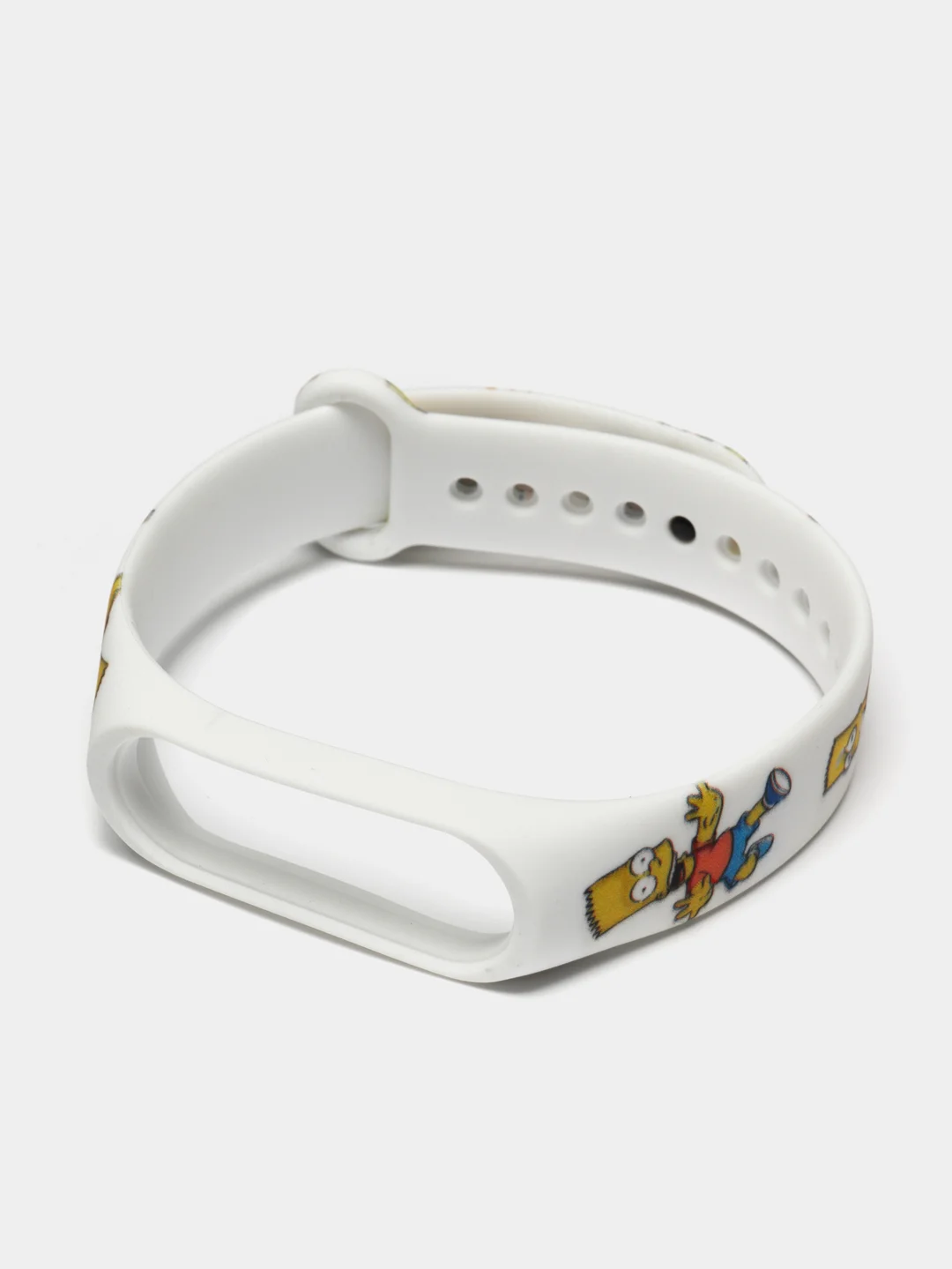 Золотой силиконовый ремешок с принтом для Xiaomi Mi Band 7 / 3 / 4 / 5 / 6