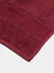 Бордовый полотенце махровое "Роял", хлопок