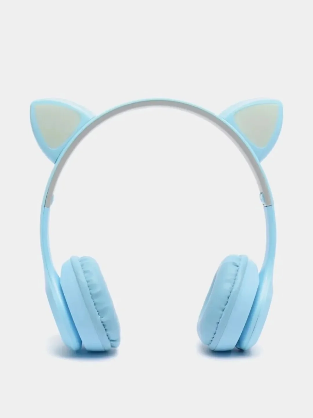Розовый беспроводные наушники Bluetooth, c кошачьими светящимися ушками Cat