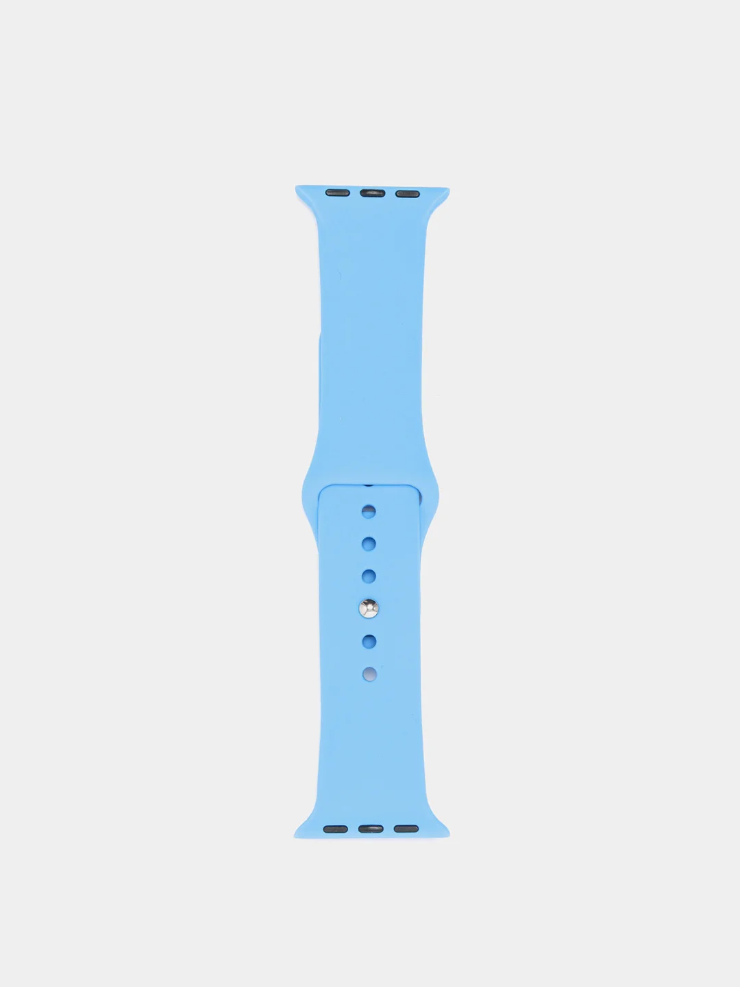 Синий ремешок для Apple Watch, силиконовый