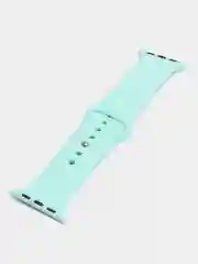 Бирюзовый ремешок для Apple Watch, силиконовый