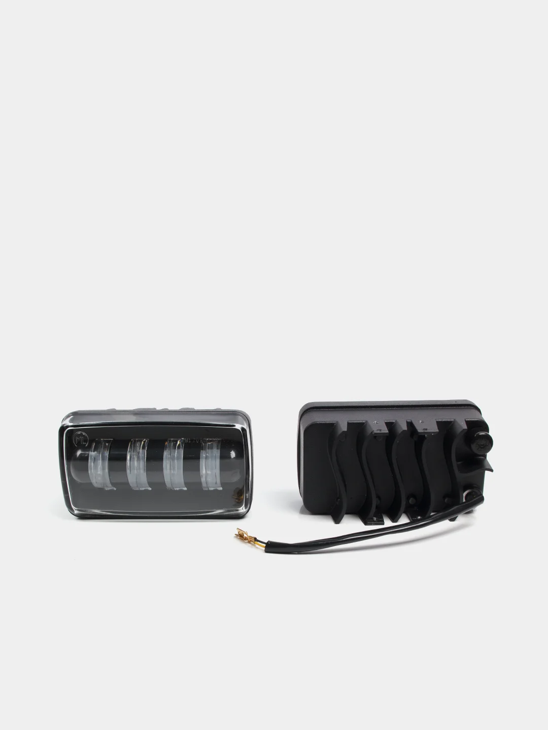 Фары противотуманные, ПТФ, LED, универсальные, 4 линзы, 50W