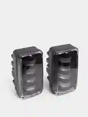 Фары противотуманные, ПТФ, LED, универсальные, 4 линзы, 50W