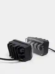 Фары противотуманные, ПТФ, LED, универсальные, 4 линзы, 50W