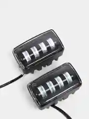 Фары противотуманные, ПТФ, LED, универсальные, 4 линзы, 50W
