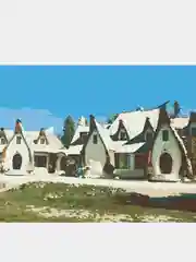 Картина  по номерам на холсте с подрамником 50x40 "Глиняный Замок Долины Фей"