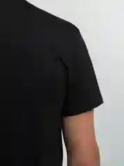 Черный футболка мужская