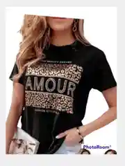 Белый футболка женская белая "Amour"
