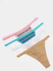 Хлопковые женские трусы стринги