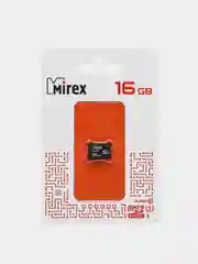 Карта памяти microSDHC, Mirex, UHS-I, 16 GB