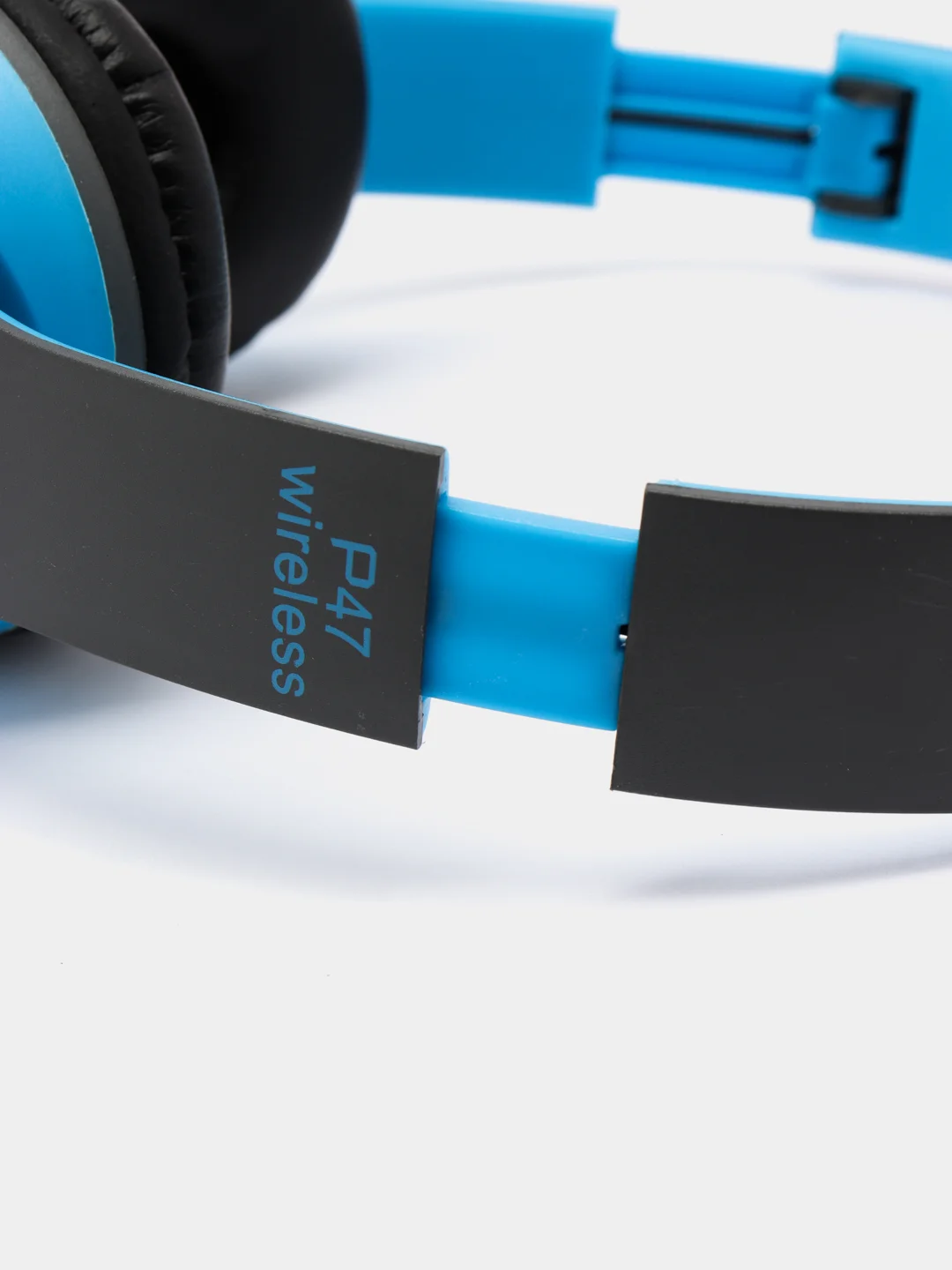Голубой беспроводные блютуз наушники P47 Wireless