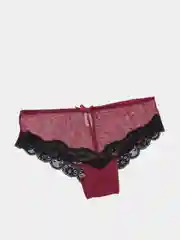 Эротические женские трусы слипы с кружевом