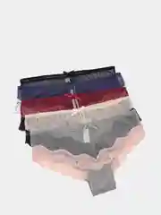 Эротические женские трусы слипы с кружевом