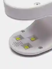 Белый мини UV/LED лампа для маникюра и педикюра