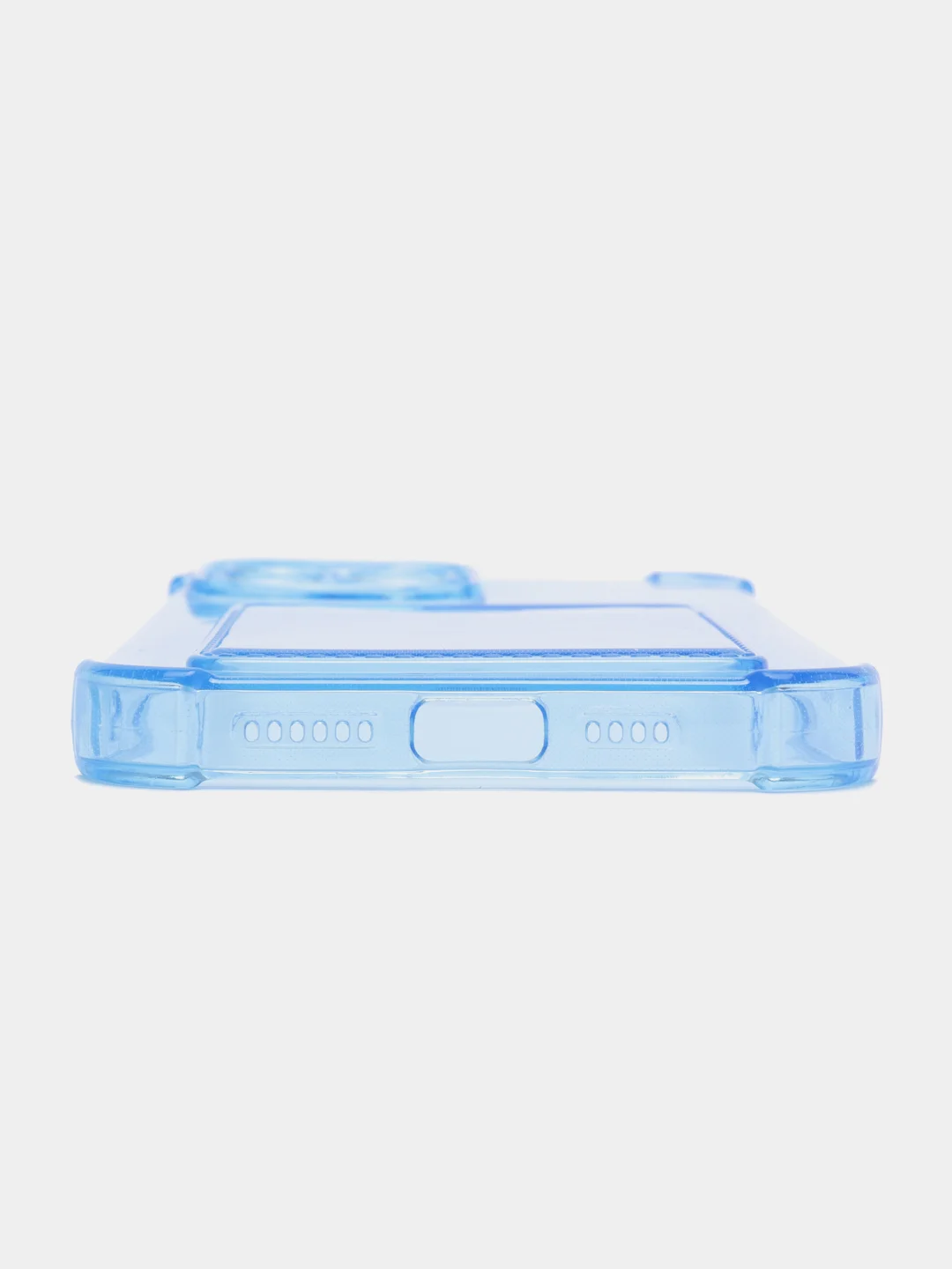 Голубой чехол для iPhone XR, 11, 12, 13, 14, Pro, Pro Max, 7 / 8, 7 Plus, с карманом для карт
