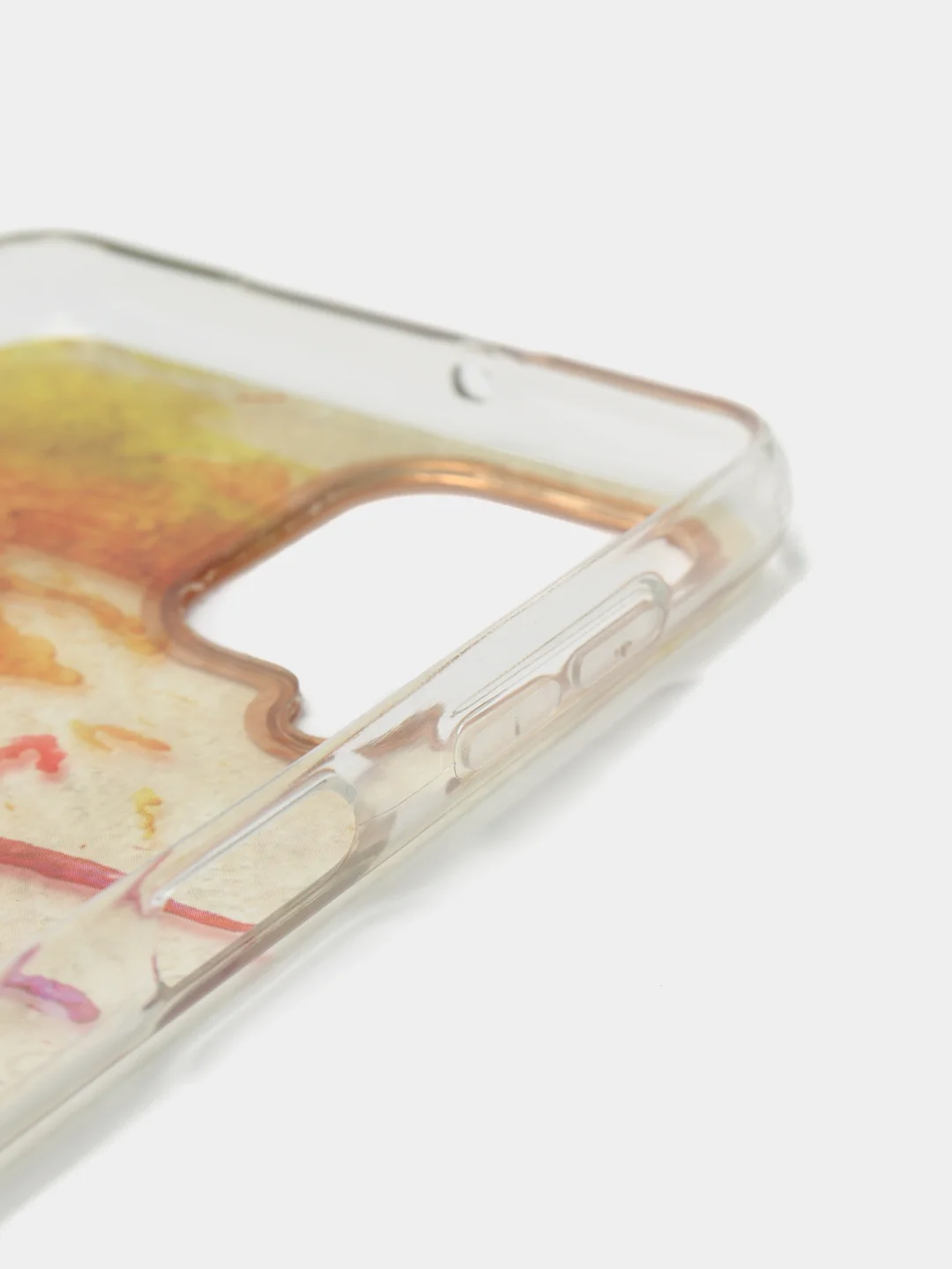 Индиго чехол прозрачный с рисунком Samsung Galaxy A22 4G, M22, M32, Самсунг Галакси А22, М22, М32
