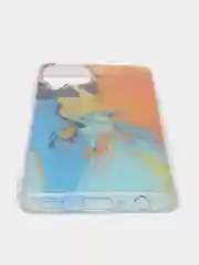 Желтый чехол прозрачный с рисунком Samsung Galaxy A22 4G, M22, M32, Самсунг Галакси А22, М22, М32