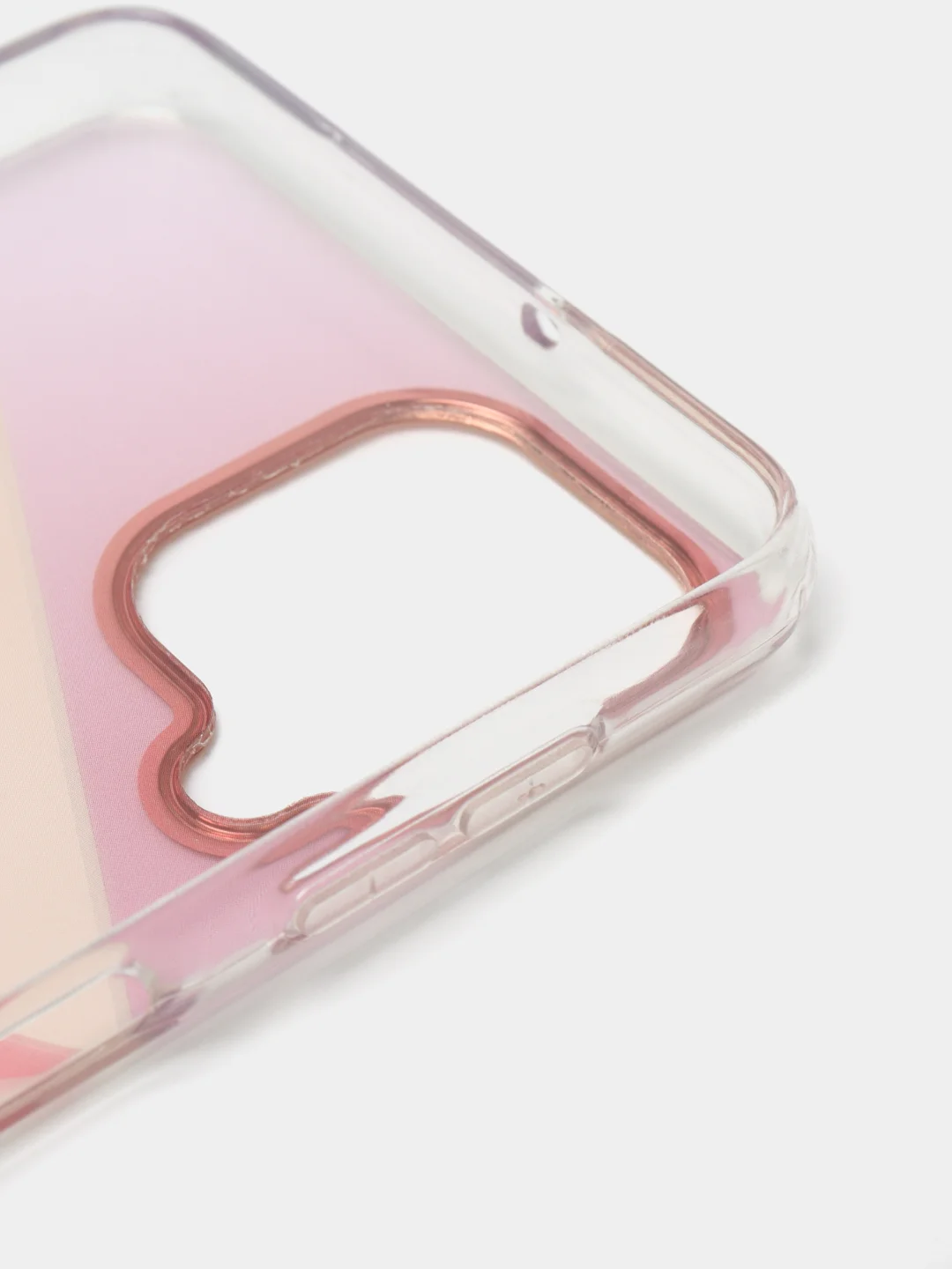 Пудровый чехол прозрачный с рисунком Samsung Galaxy A22 4G, M22, M32, Самсунг Галакси А22, М22, М32