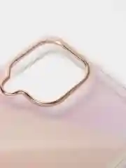 Пудровый чехол прозрачный с рисунком Samsung Galaxy A22 4G, M22, M32, Самсунг Галакси А22, М22, М32