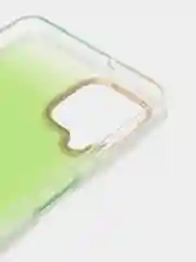 Лайм чехол прозрачный с рисунком Samsung Galaxy A22 4G, M22, M32, Самсунг Галакси А22, М22, М32