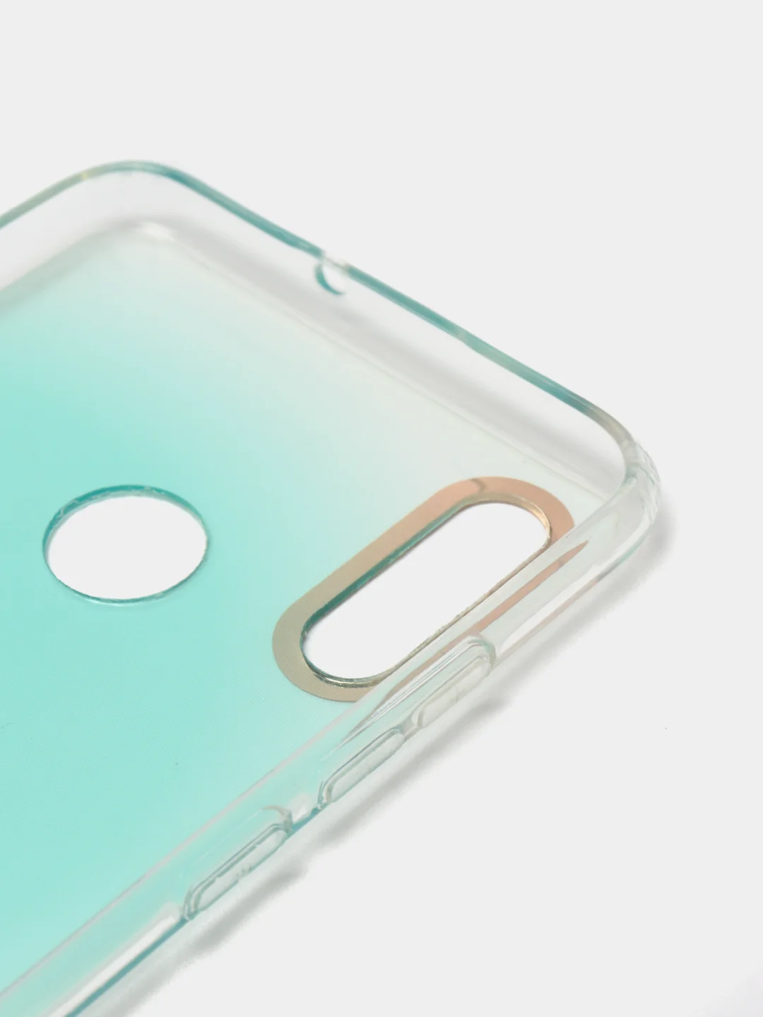 Мятный чехол Huawei P Smart 2019 / Honor 10 Lite, Хонор 10 Лайт, твердый, прозрачный, с рисунком