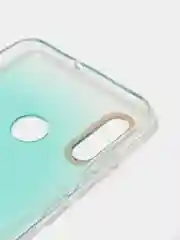 Мятный чехол Huawei P Smart 2019 / Honor 10 Lite, Хонор 10 Лайт, твердый, прозрачный, с рисунком