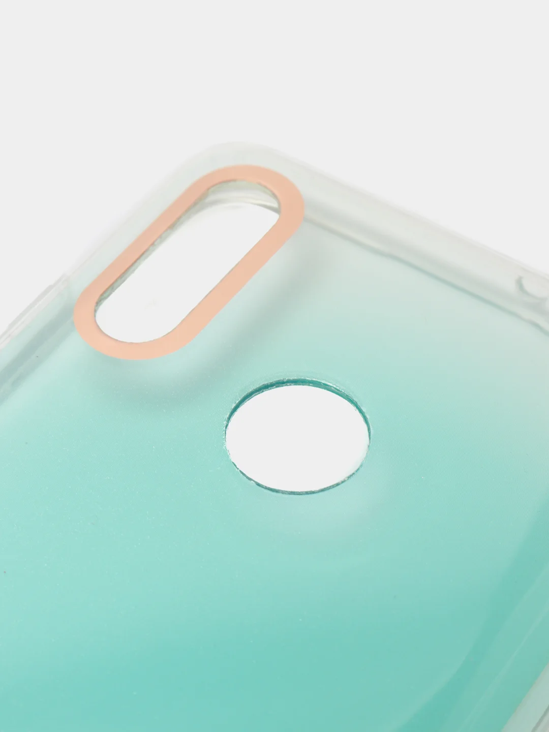 Мятный чехол Huawei P Smart 2019 / Honor 10 Lite, Хонор 10 Лайт, твердый, прозрачный, с рисунком