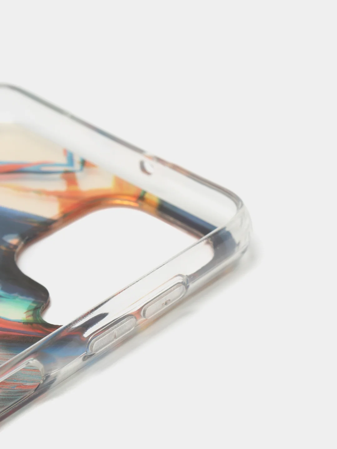 Красный чехол прозрачный с рисунком Samsung Galaxy A22 4G, M22, M32, Самсунг Галакси А22, М22, М32