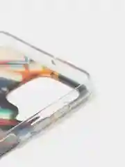 Красный чехол прозрачный с рисунком Samsung Galaxy A22 4G, M22, M32, Самсунг Галакси А22, М22, М32