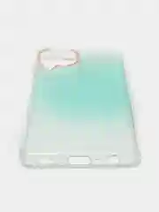 Мятный чехол прозрачный с рисунком Samsung Galaxy A22 4G, M22, M32, Самсунг Галакси А22, М22, М32