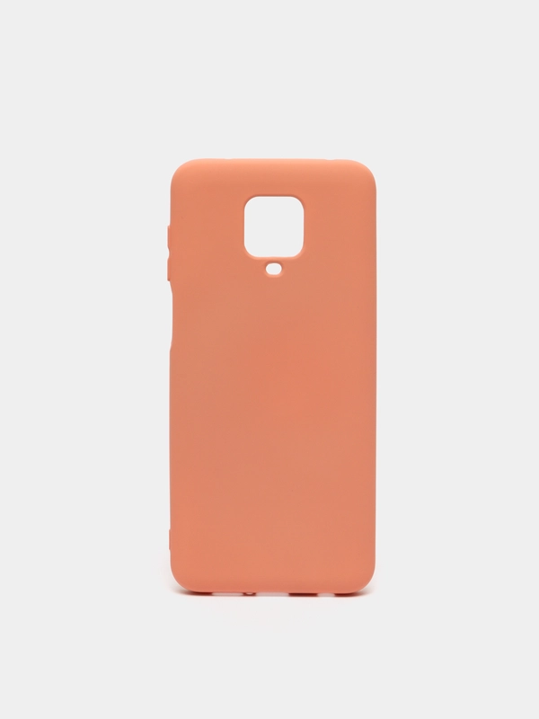Чехол на Xiaomi Redmi Note 9S c бархатистым покрытием внутри