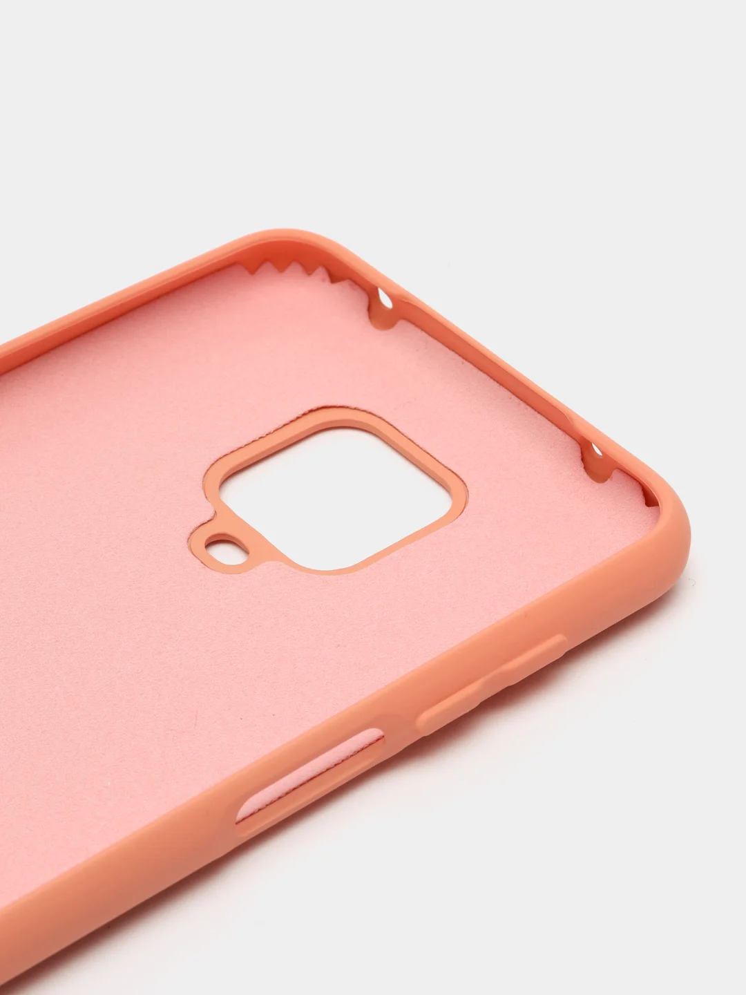 Чехол на Xiaomi Redmi Note 9S c бархатистым покрытием внутри