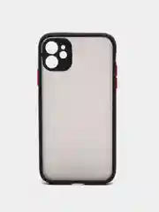 Черный чехол для iPhone 7, 8, SE2, XR, 11, 11 Pro Max, 12 Pro Max, закрытый низ