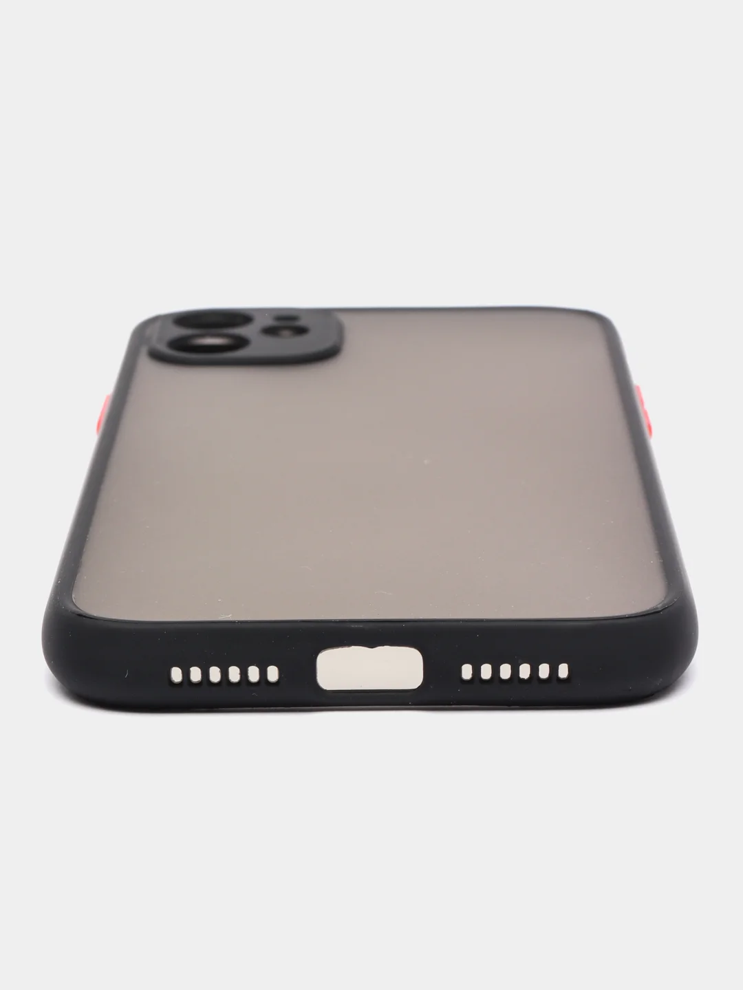 Черный чехол для iPhone 7, 8, SE2, XR, 11, 11 Pro Max, 12 Pro Max, закрытый низ
