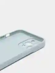 Голубой силиконовый чехол для iPhone 7, 8, SE2, XR, 11, 11 Pro Max, 12 Pro Max, закрытый низ
