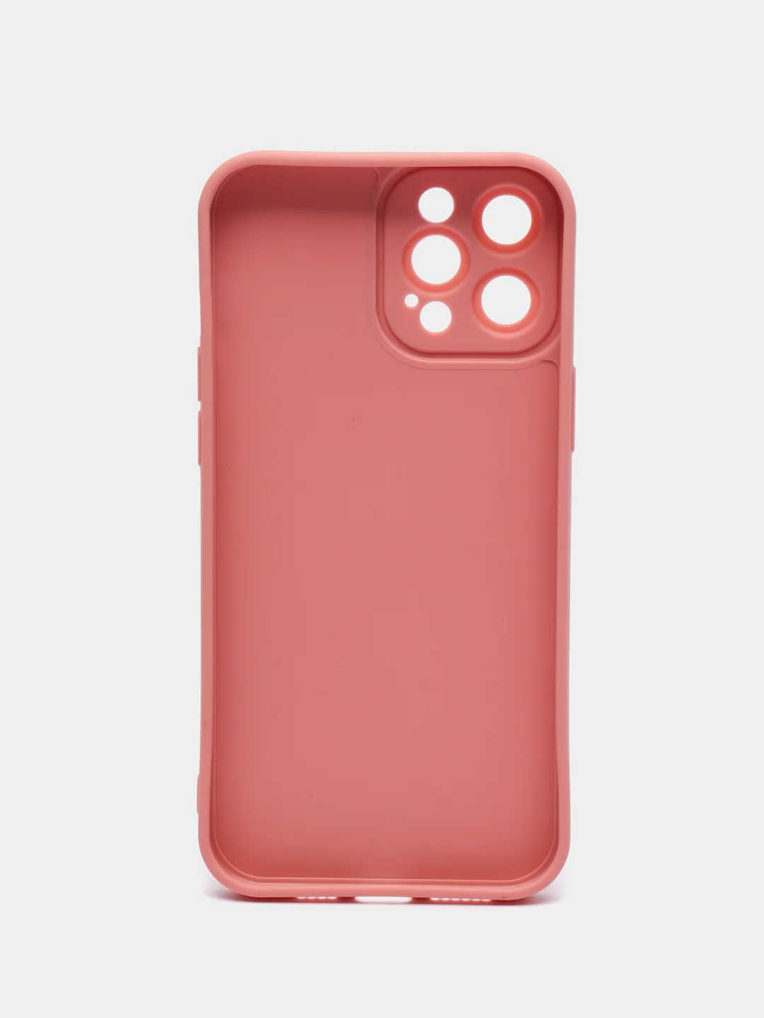 Розовый силиконовый чехол для iPhone 7, 8, SE2, XR, 11, 11 Pro Max, 12 Pro Max, закрытый низ