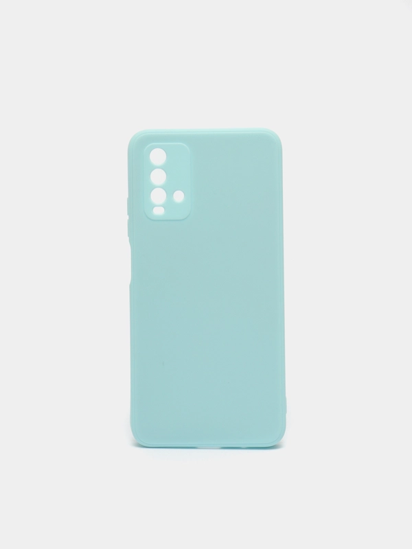Чехол на Xiaomi Redmi 9T c бархатистым покрытием внутри