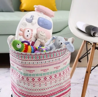 Корзина для белья, органайзер для хранения игрушек, вещей, контейнер,кофр,большая складная