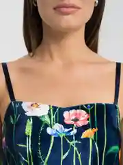 Темно-синий топ Angela Ricci