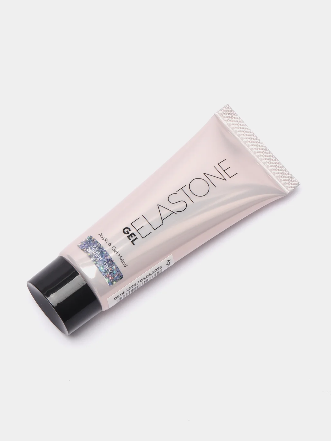 Хром акригель с блестками Runail Professional Elastone Gel, 18 мл