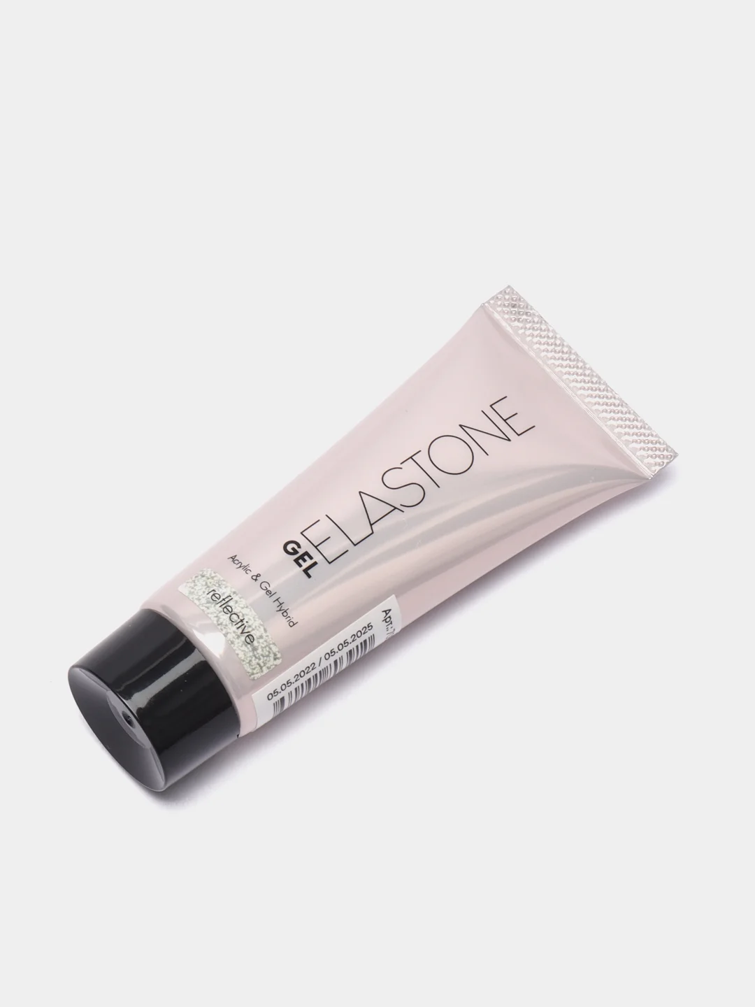 Серебряный акригель с блестками Runail Professional Elastone Gel, 18 мл