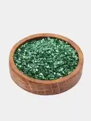 Зеленый декоративные камни, мелкие