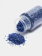 Синий декоративные камни, мелкие