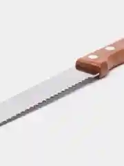 Нож кухонный Эльбрус, зубчатое лезвие 11,5 см