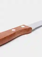 Нож кухонный Эльбрус, зубчатое лезвие 11,5 см
