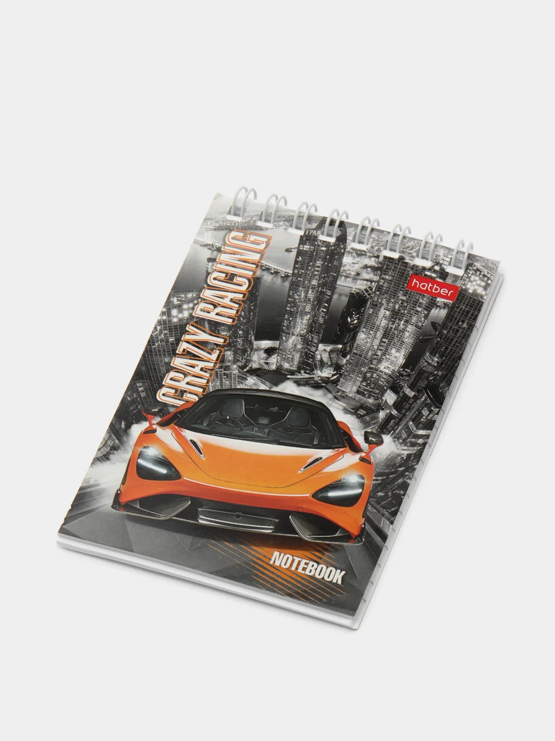 Блокнот на гребне "Автопанорама", А7, 40 листов