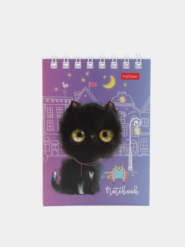 Блокнот "Кошарики", А7, 40 листов на гребне