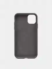 Угольный чехол Silicone Case для iPhone 11 с закрытым низом