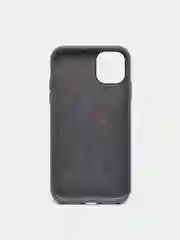 Серый чехол Silicone Case для iPhone 11 с закрытым низом